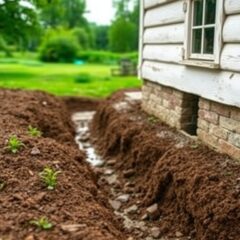 Drenaż opaskowy w starym domu – kiedy ma sens i jak uniknąć typowych błędów przy modernizacji fundamentów